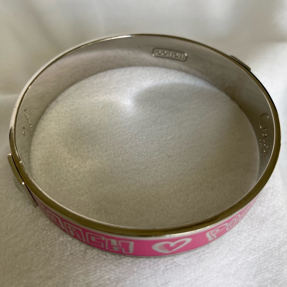 NWOT Coach Poppy Vintage Bangle Vintage - Picture 8 of 14